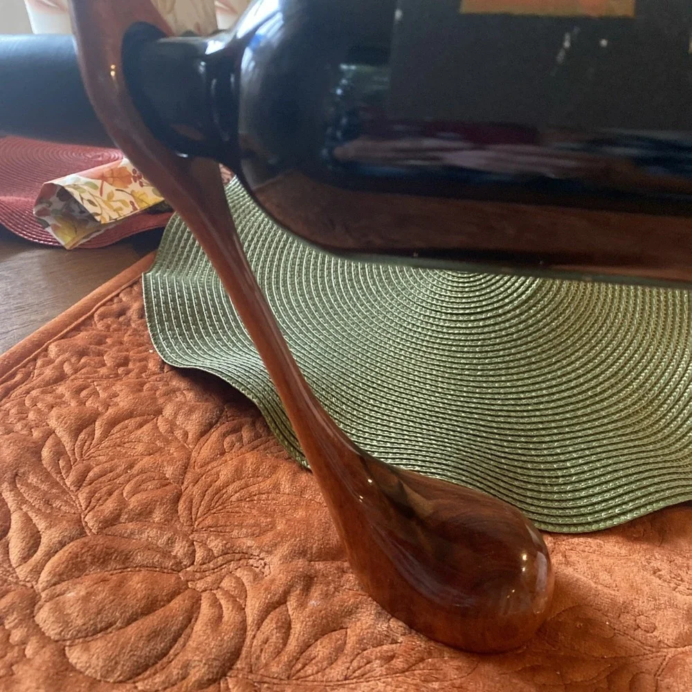Golf Club Wine Bottle Holder Solid Wood Unique Decor